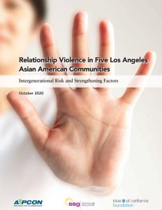 research title with a hand print behind it